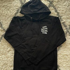 Anti Social Social Club Hoodie black size Small